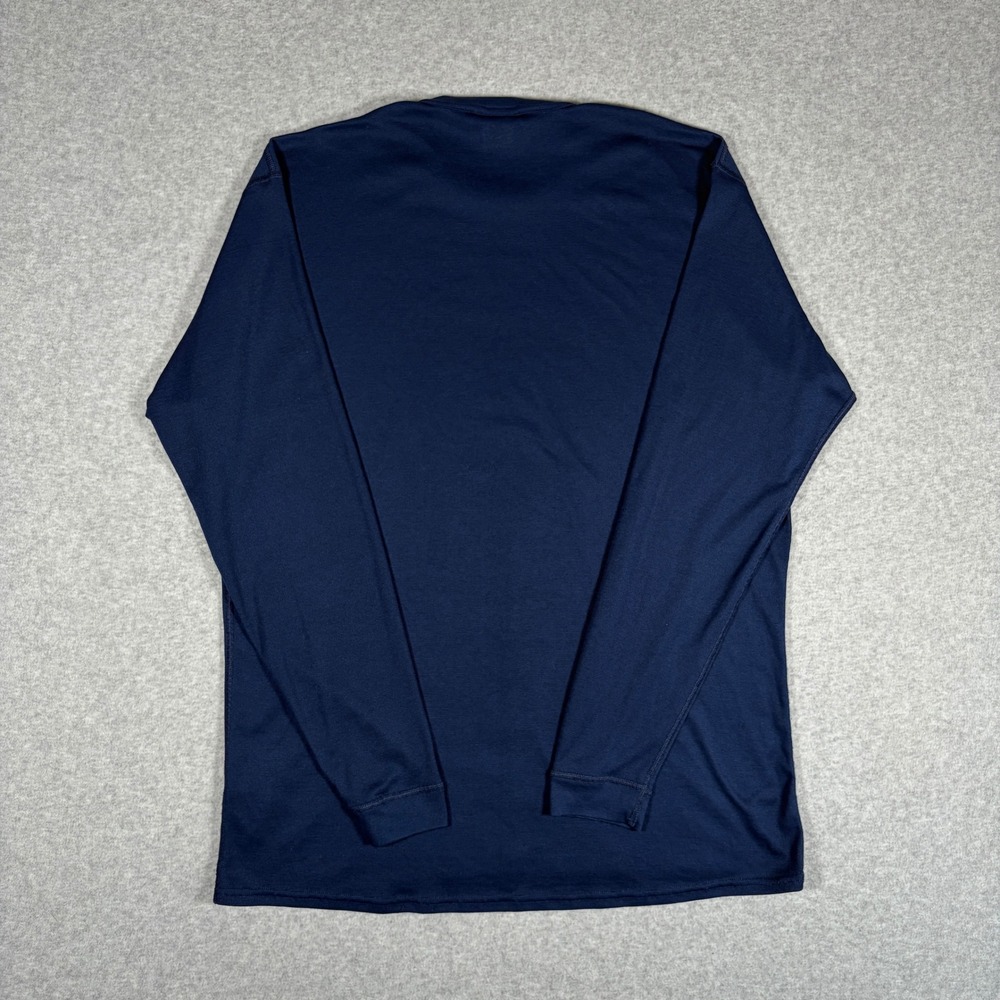 Patagonia Capilene Shirt Mens Large Blue Vintage 90s 1998 USA Made Long Sleeve - Picture 2 of 8